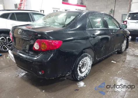 2010 Toyota Corolla Le z USA, uszkodzony, nr VIN JTDBU4EEXAJ081609